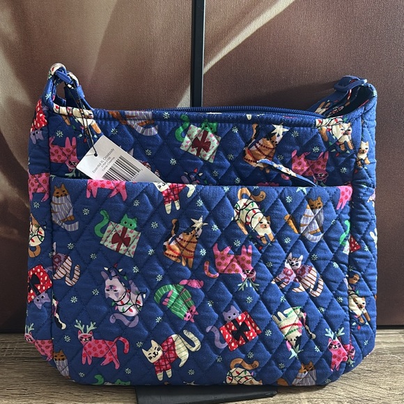 VB Essential XL Crossbody in Cotton - Cats NWT - Picture 7 of 9